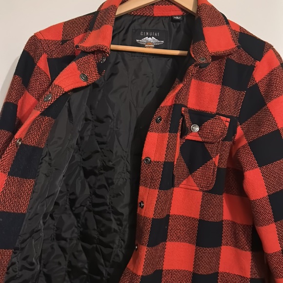 Harley Davidson Shacket!! I love it but don’t wear it. Size Large. - Picture 6 of 6